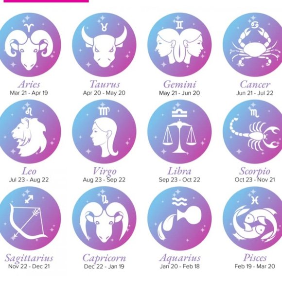 12 Astrological Letter Pendants Gold Necklace 925 - Picture 3 of 13